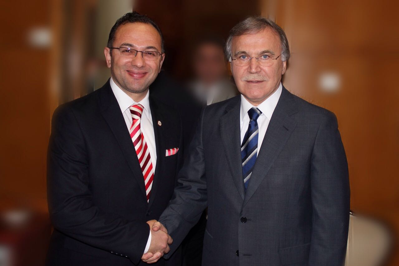 AK Parti Genel Başkan Yardımcısı Mehmet Şahin ile birlikte
